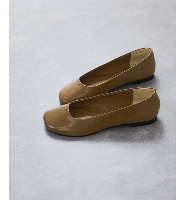 ADAM ET ROPE'「ラウンドフラットシューズ」|パンプス|