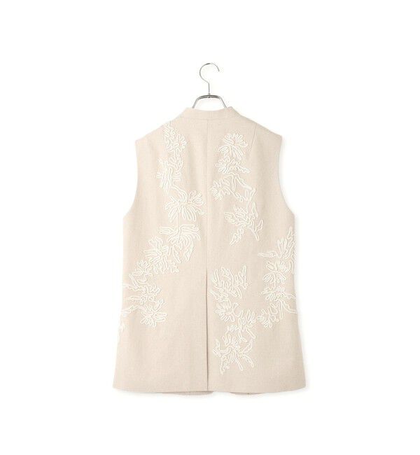 ADAM ET ROPE'「エンブロイダリージレ」|ベスト・ジレ|