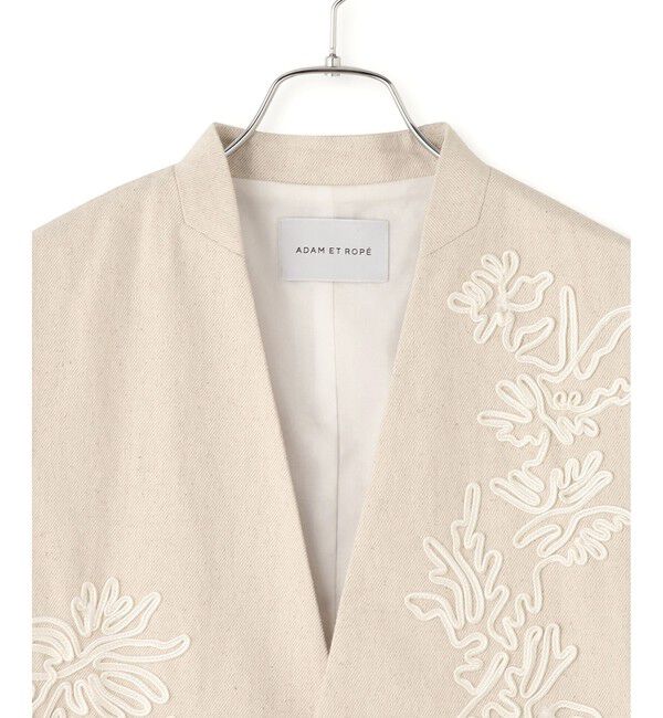 ADAM ET ROPE'「エンブロイダリージレ」|ベスト・ジレ|