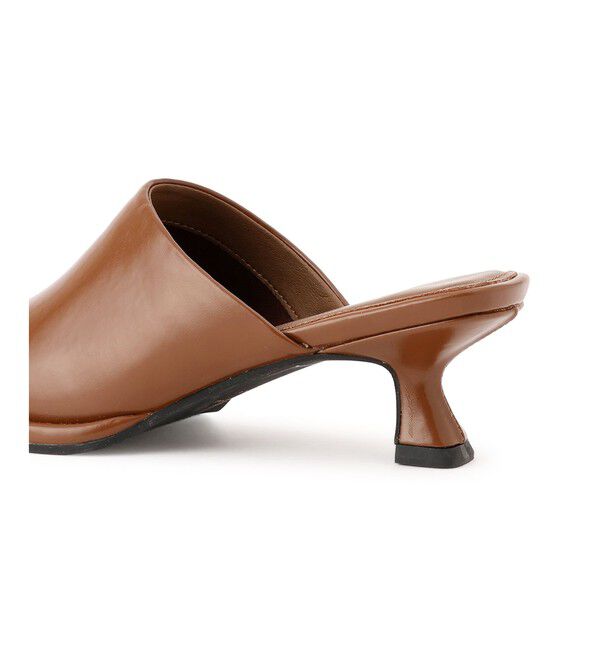 ADAM ET ROPE'「スクエアミュール」|サンダル|