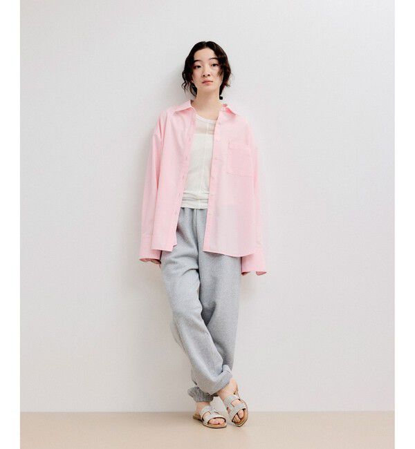 ADAM ET ROPE'「【WEB限定】ブロードカラーシャツ」|シャツ・ブラウス|