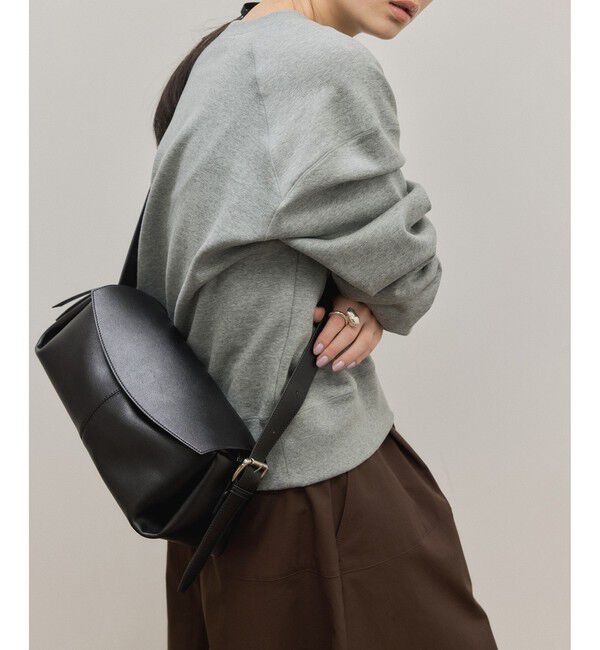 ADAM ET ROPE'「【サステナブル】フラップショルダーバッグ」|ショルダー・メッセンジャー|