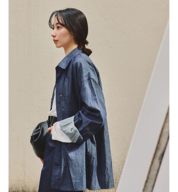 ADAM ET ROPE'「ライトオンス デニム シャツ / ADAM ET ROPE' JEANS」|シャツ・ブラウス|