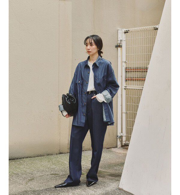 ADAM ET ROPE'「ライトオンス デニム シャツ / ADAM ET ROPE' JEANS」|シャツ・ブラウス|