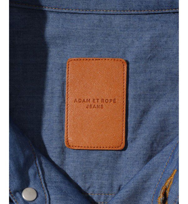 ADAM ET ROPE'「ライトオンス デニム シャツ / ADAM ET ROPE' JEANS」|シャツ・ブラウス|