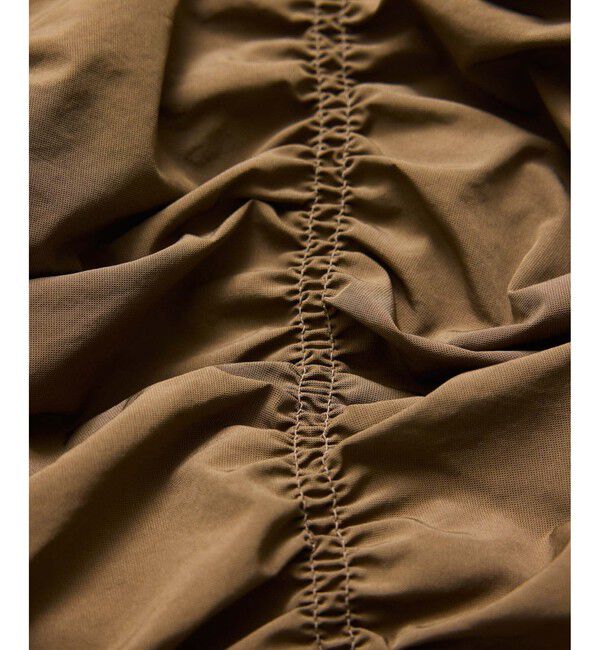 ADAM ET ROPE'「【WEB限定】シャーリングジレ」|ベスト・ジレ|