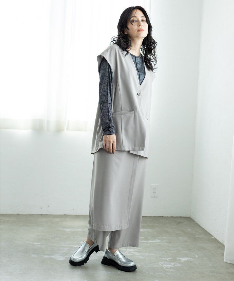  「バックタックジレ」|ベスト・ジレ|