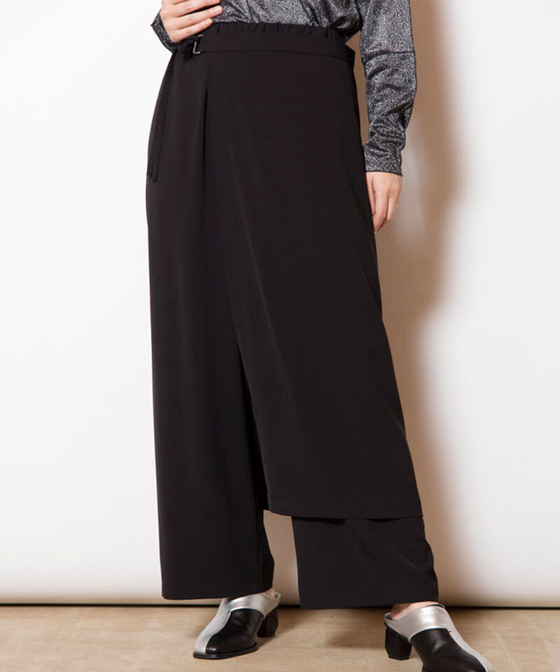  「レイヤードパンツ」|その他|BLACK