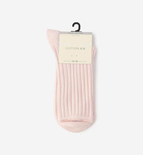 FALKE 「FALKE | 46990 COTTON RIB SOCKS WOMEN」|ソックス|PINK