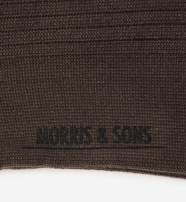 Morris & Sons「MORRIS & SONS | ソフトリブソックス MEN」|ソックス|