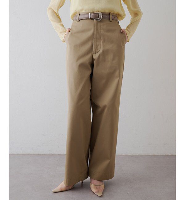 Drawing Numbers「【Drawing Numbers】プレーンチノパンツ」|チノ|