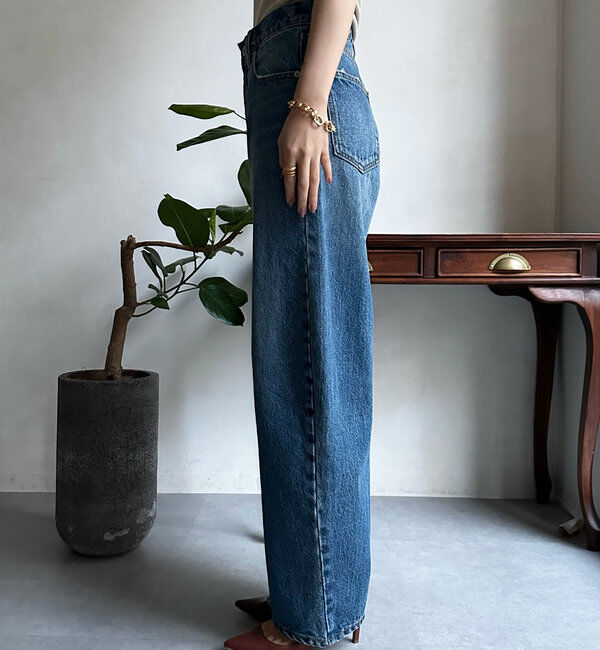  「【ベストセラーアイテム】カーブデニム」|デニム|