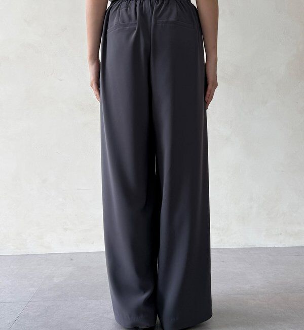  「【累計販売数3万枚突破/21色4サイズ展開！】タックワイドパンツ」|チノ|