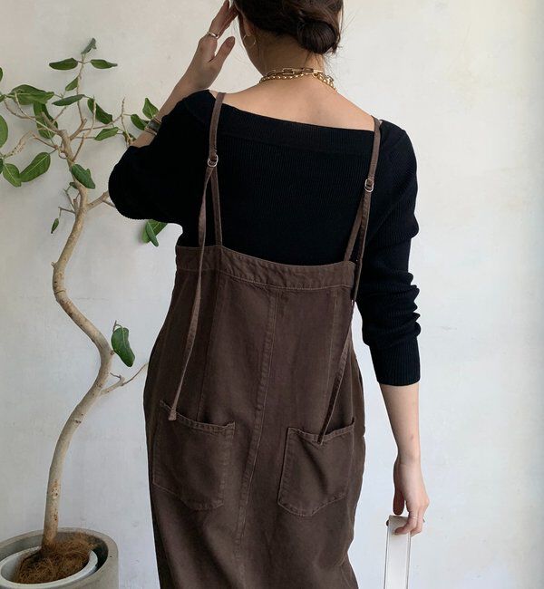  「ボートネックリブニット」|ニット・セーター|