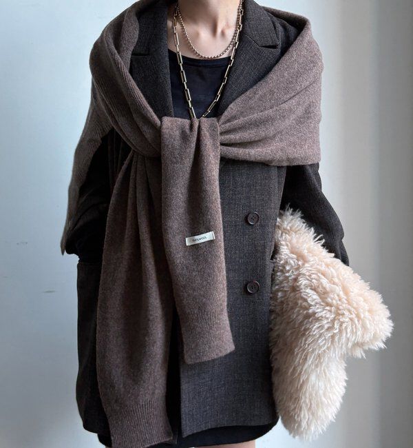  「ウールマルチWAYストール」|マフラー|