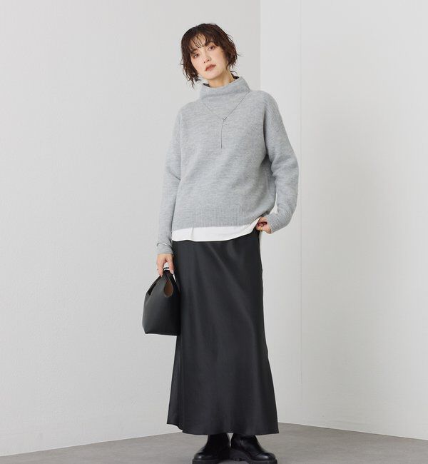  「【新色追加/着回し力抜群】キュプラカットプルオーバー」|Tシャツ・カットソー|