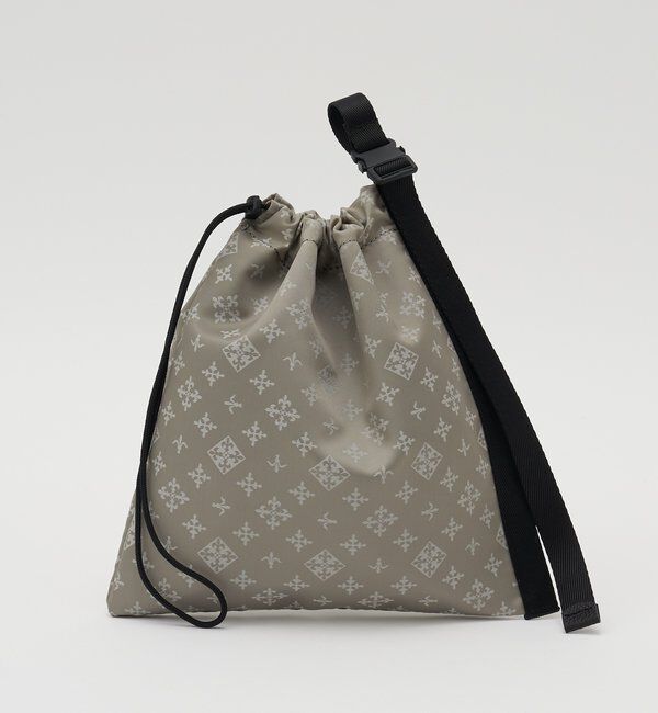  「ナイロンジャガード巾着ポーチ L」|その他|