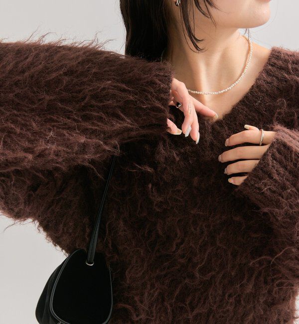  「ふわふわシャギーニット」|ニット・セーター|