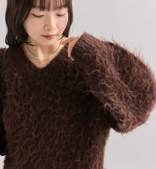  「ふわふわシャギーニット」|ニット・セーター|