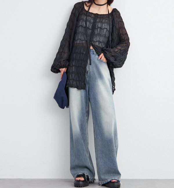  「カットオフオーバーダイデニム」|デニム|