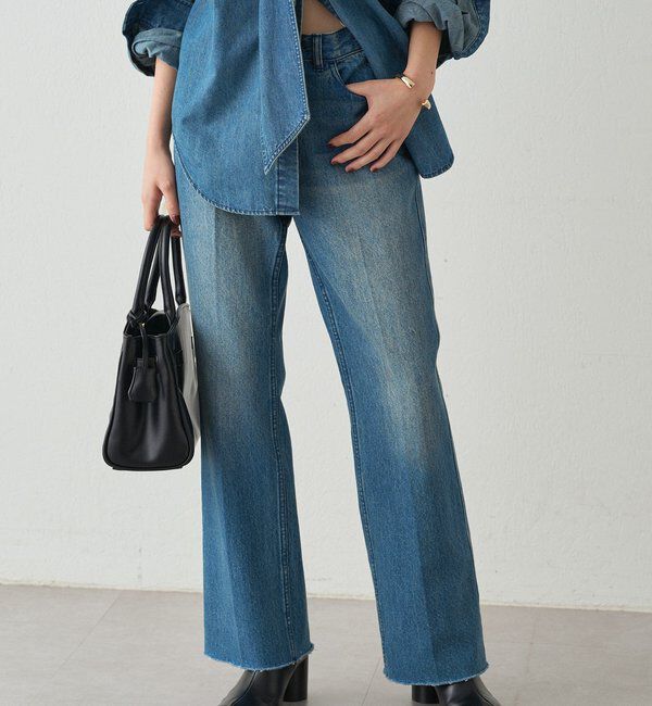  「【20周年限定】 ヴィンテージライクデニムパンツ2nd」|デニム|ブルー