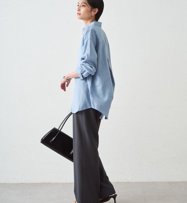  「リネンバックタイシャツ」|シャツ・ブラウス|