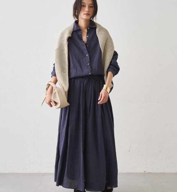  「リネンバックタイシャツ」|シャツ・ブラウス|