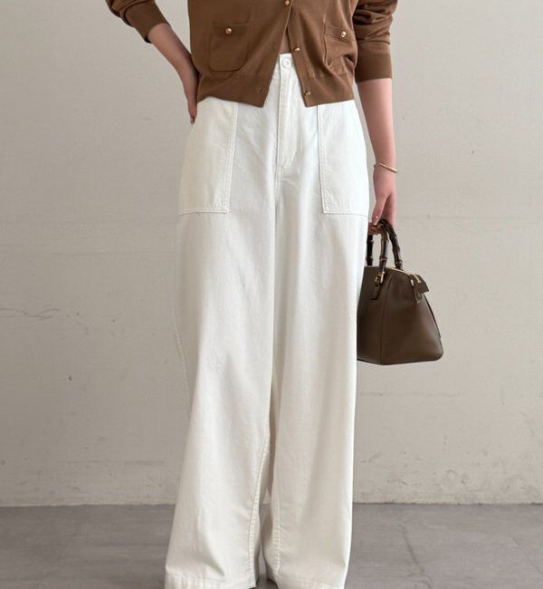  「ベイカーデニムパンツ」|デニム|