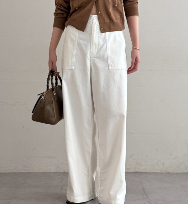  「ベイカーデニムパンツ」|デニム|