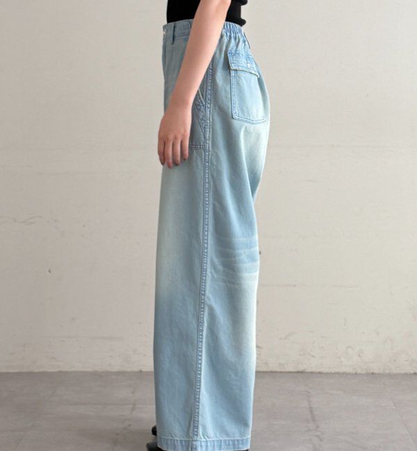  「ベイカーデニムパンツ」|デニム|