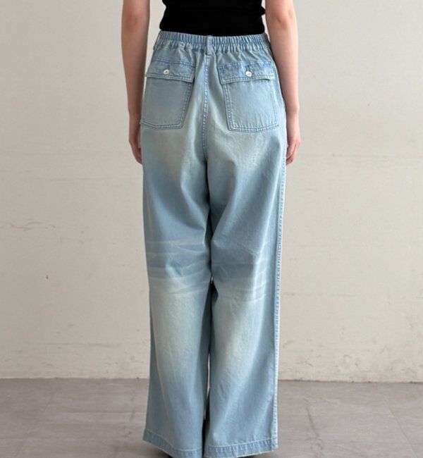  「ベイカーデニムパンツ」|デニム|