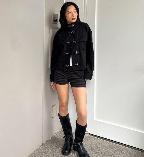  「ファイヤーマンミリタリーシャツジャケット」|ブルゾン・スタジャン|