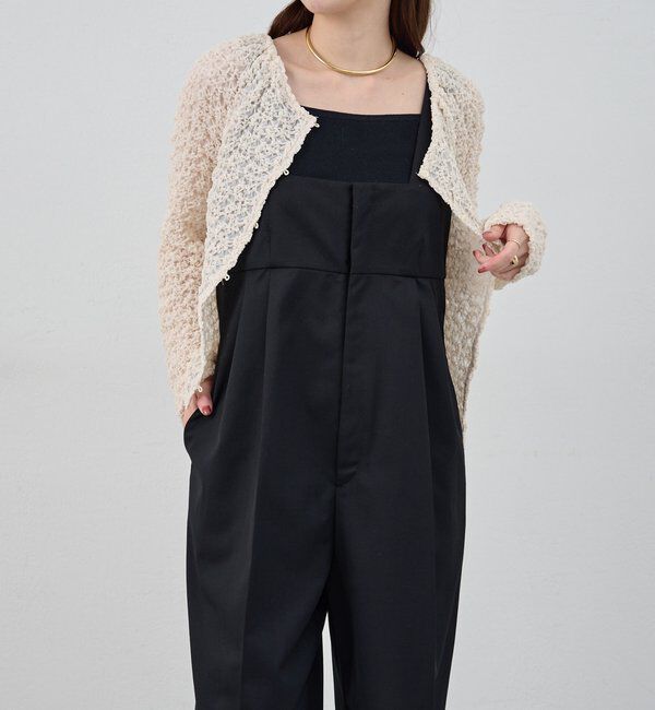  「ハイウエストサロペット」|オールインワン|