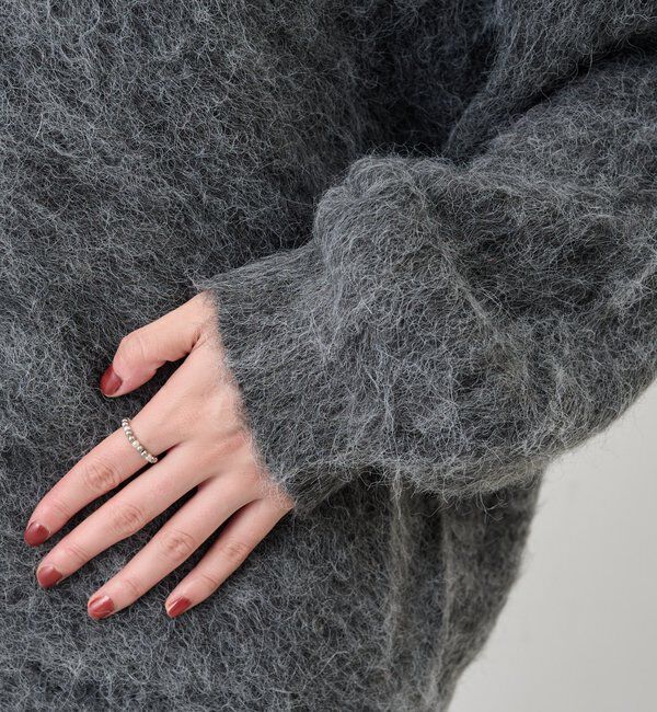  「【着映えニット】シャギーＶネックプルオーバー」|ニット・セーター|