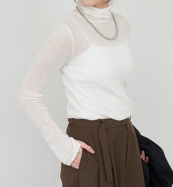  「シアータートルニット」|パーカー|