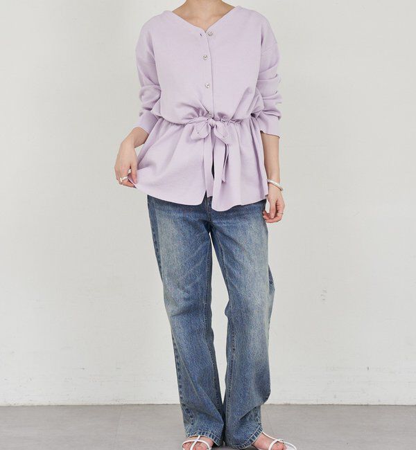  「3WAYペプラムカーディガン」|カーディガン|