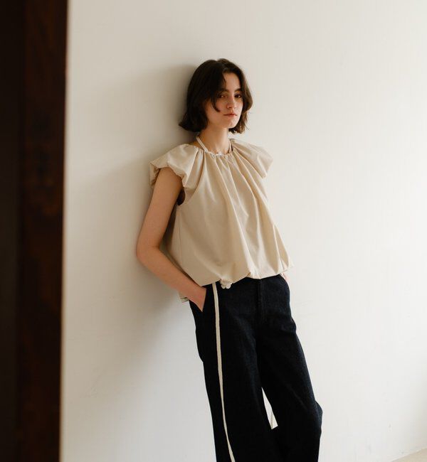  「パフギャザーバルーントップス」|シャツ・ブラウス|