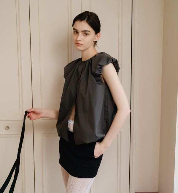  「パフギャザーバルーントップス」|シャツ・ブラウス|