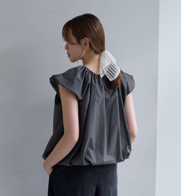 「パフギャザーバルーントップス」|シャツ・ブラウス|