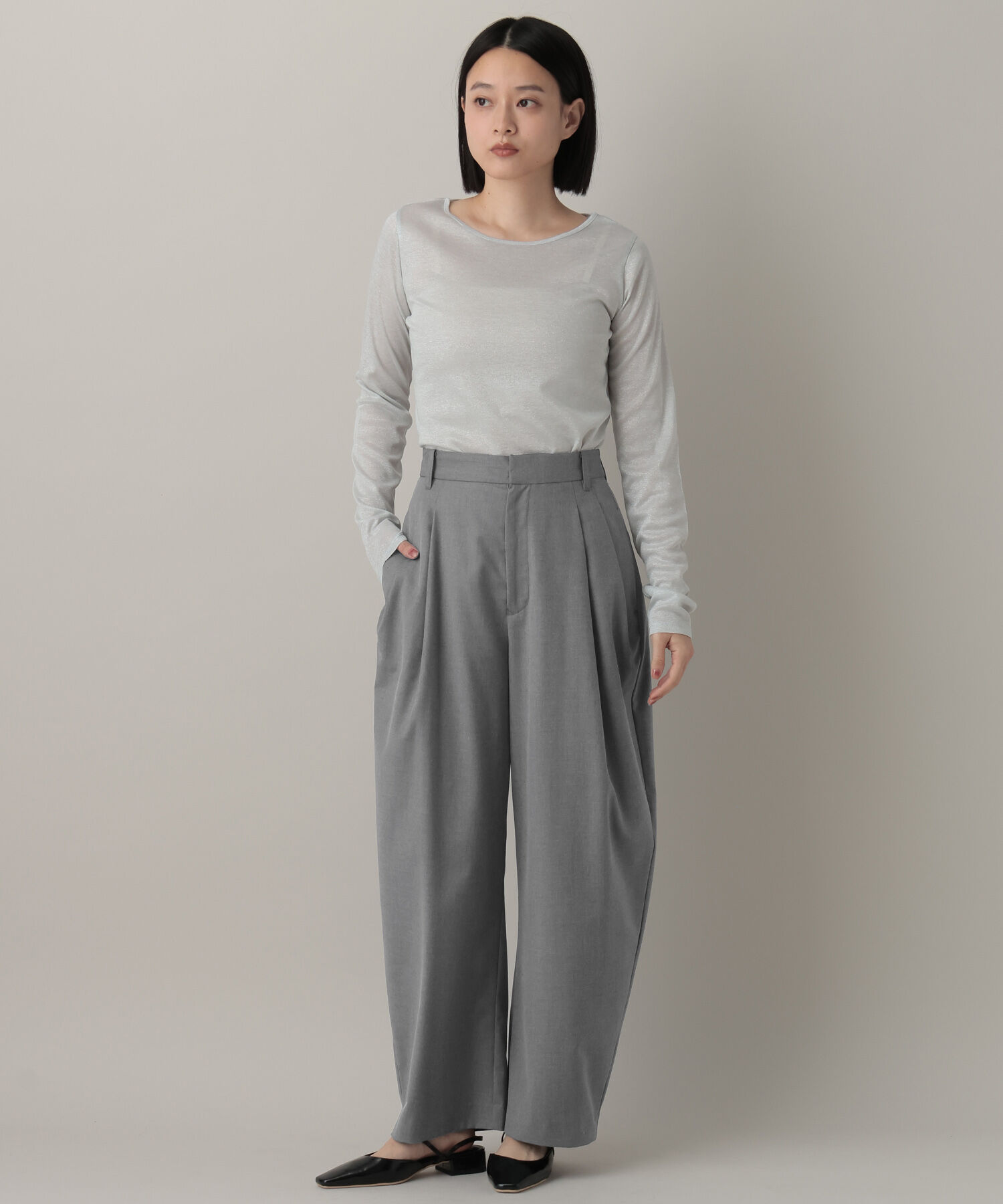 A part by 「カーブスラックスパンツ」|スラックス|