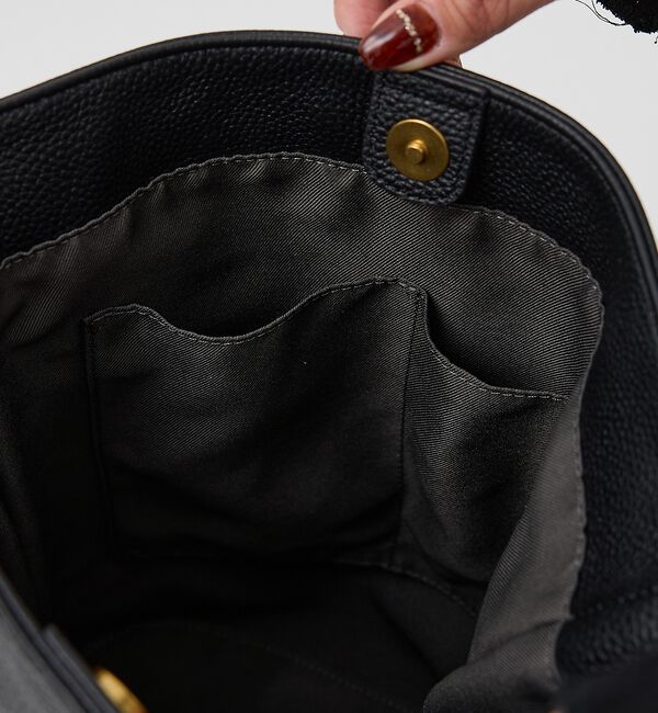 collex「【WEB限定】【Beau're/ヴュレ】Design Buckle Bucket」|ショルダー・メッセンジャー|