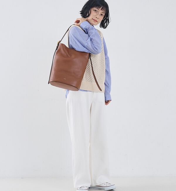 collex「【WEB限定】【Beau're/ヴュレ】Design Buckle Bucket」|ショルダー・メッセンジャー|