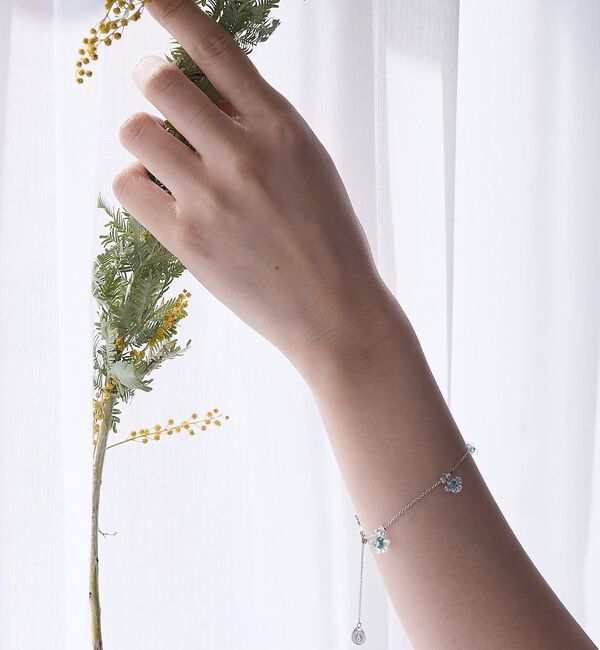 collex「【HARIO Lampwork Factory】ブレスレット ひとふさのミモザ」|ブレスレット・バングル|