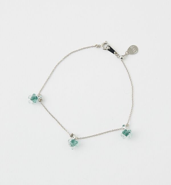 collex「【HARIO Lampwork Factory】ブレスレット ひとふさのミモザ」|ブレスレット・バングル|