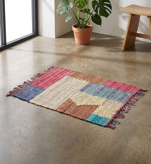 collex「【RugRu】BECCA ベッカ マット 50&times;70 インド綿 玄関マット キッ」|その他|その他