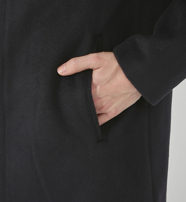 ABAHOUSE「【毛玉レス】ウール調メルトン フードコート」|その他|