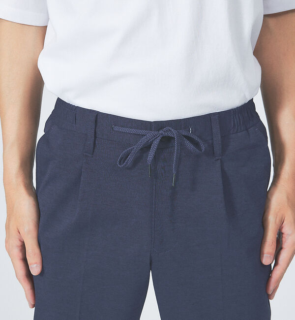 ABAHOUSE「【セットアップ対応/接触冷感】ハイブリット リラックス スラックス」|スラックス|