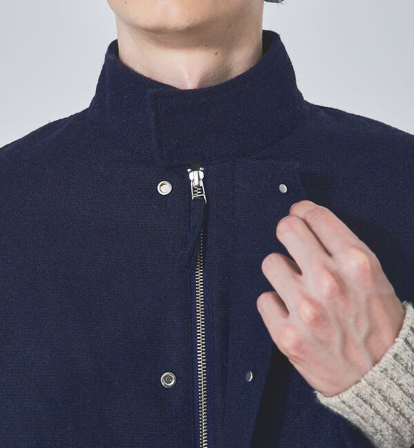 ABAHOUSE「【セットアップ対応】ウーリッシュ 中綿 スタンド ブルゾン」|ブルゾン・スタジャン|