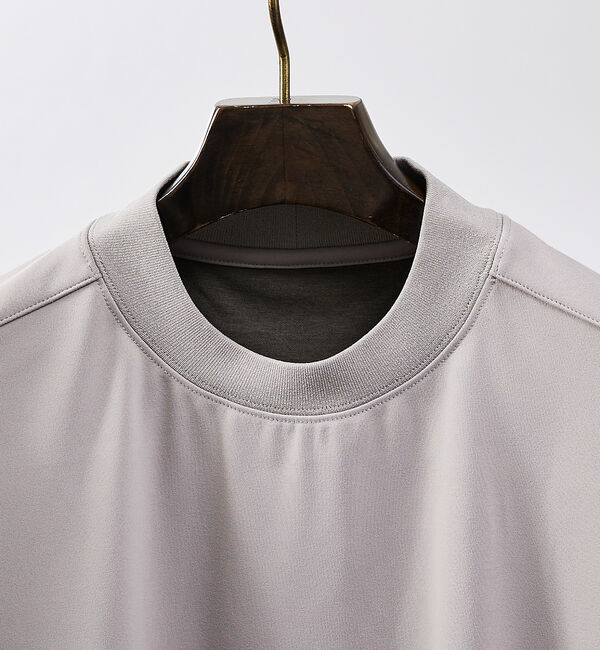 ABAHOUSE「【ハイバックネック】パウダータッチ 長袖Tシャツ」|Tシャツ・カットソー|
