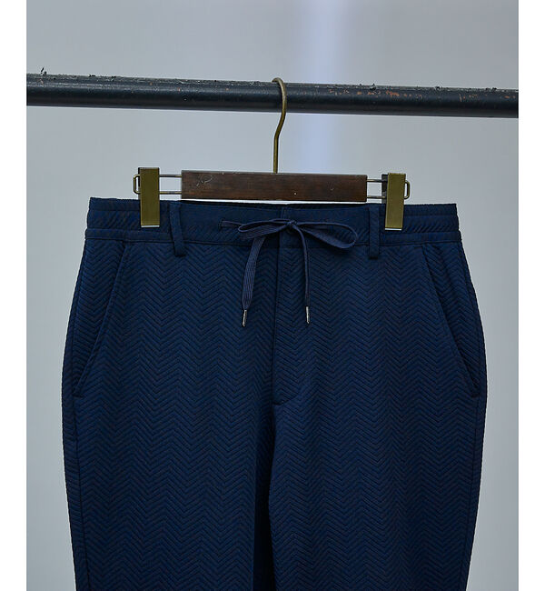 ABAHOUSE「【セットアップ対応】フクレジャガード へリンボン柄 スラックス」|スラックス|